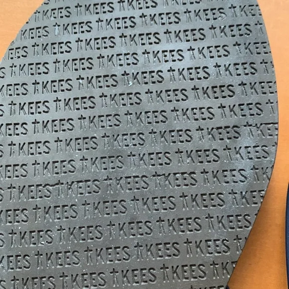 TKEES Dark Blue Slipper US10 - Picture 5 of 8